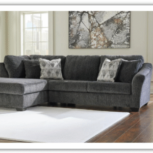 Biddeford 2-Piece Fabric Sectional Sofa With Chaise