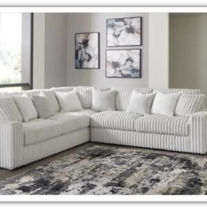 Stupendous L-Shaped Fabric Sectional Sofa